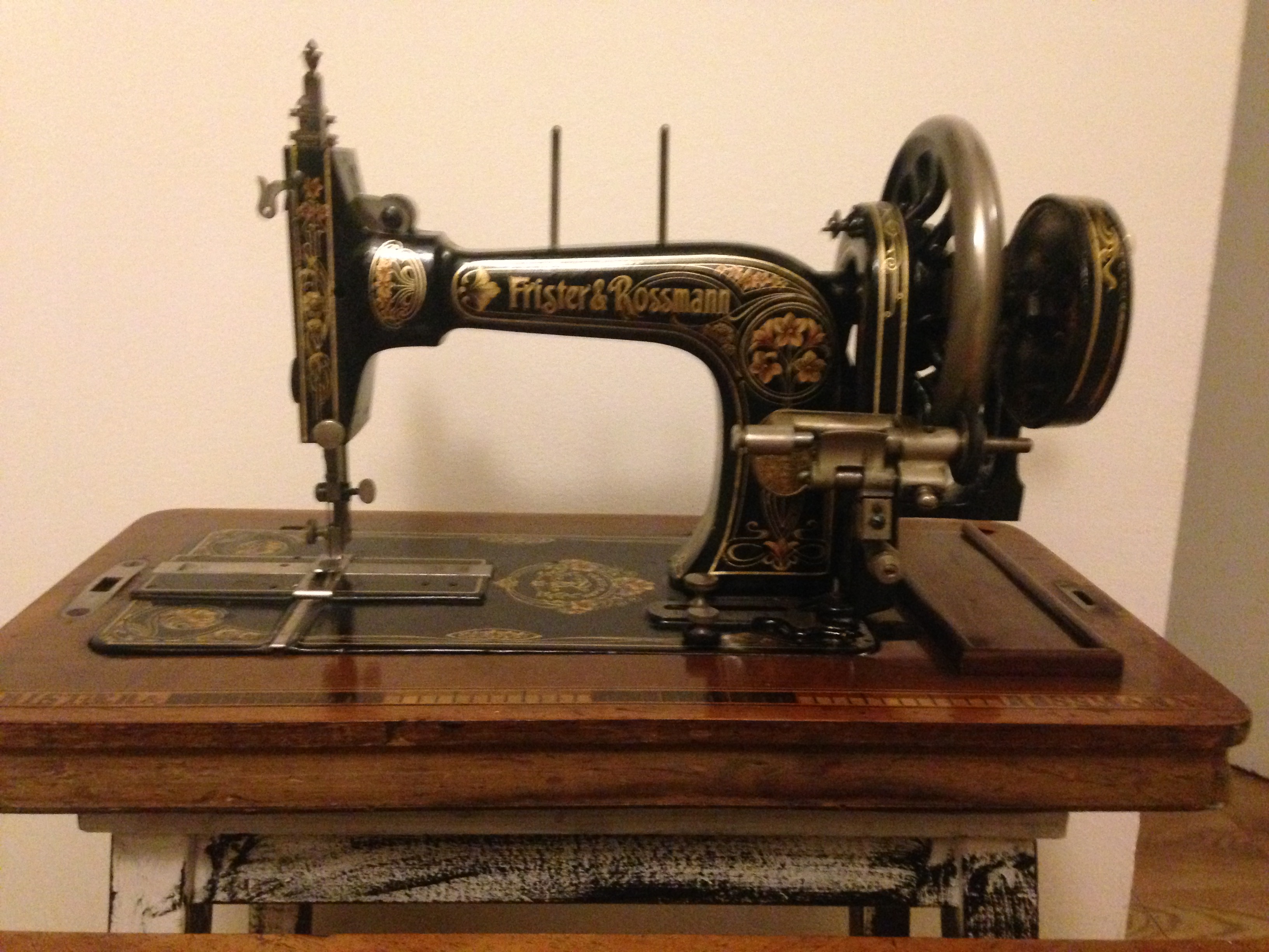 Featured Frister And Rossmann Vintage Antique Sewing Machine Product Listing Image