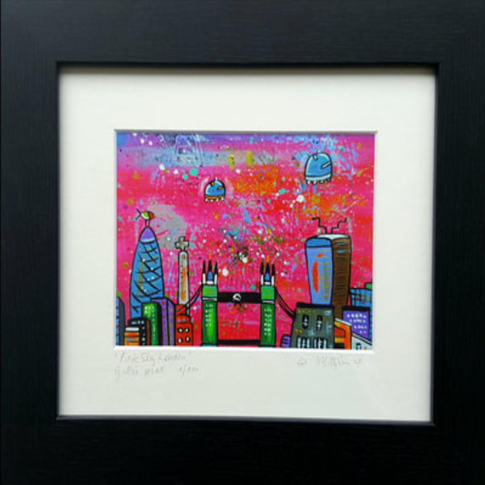 Art available from Greenwich Market Artists Quarter or Artists Website 