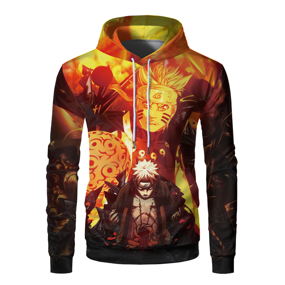 Naruto Flame Hoodie
