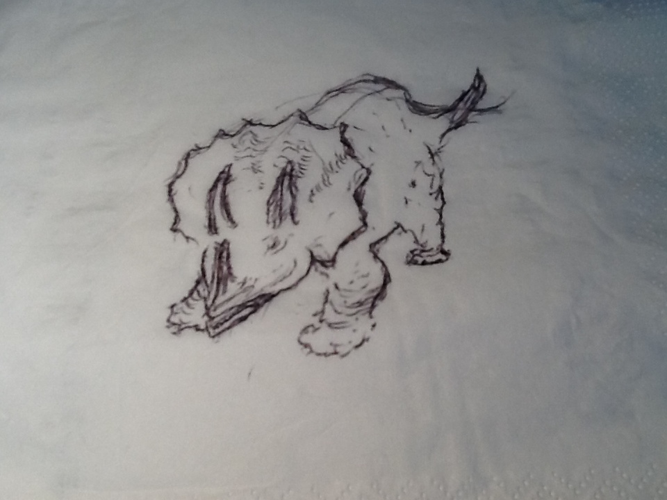  Triceratops Drawing 