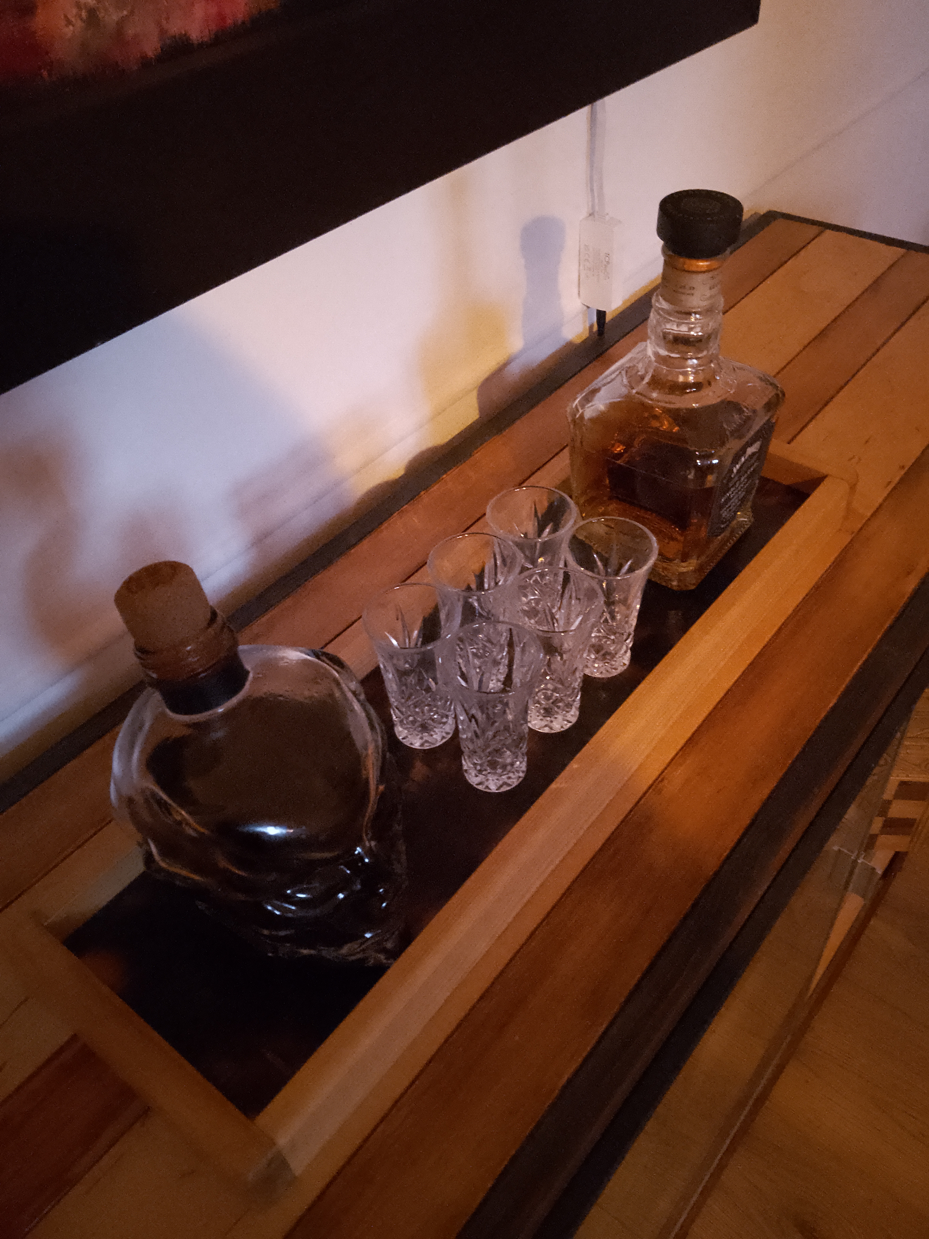  Hand carved shou shogi ban drinks tray 