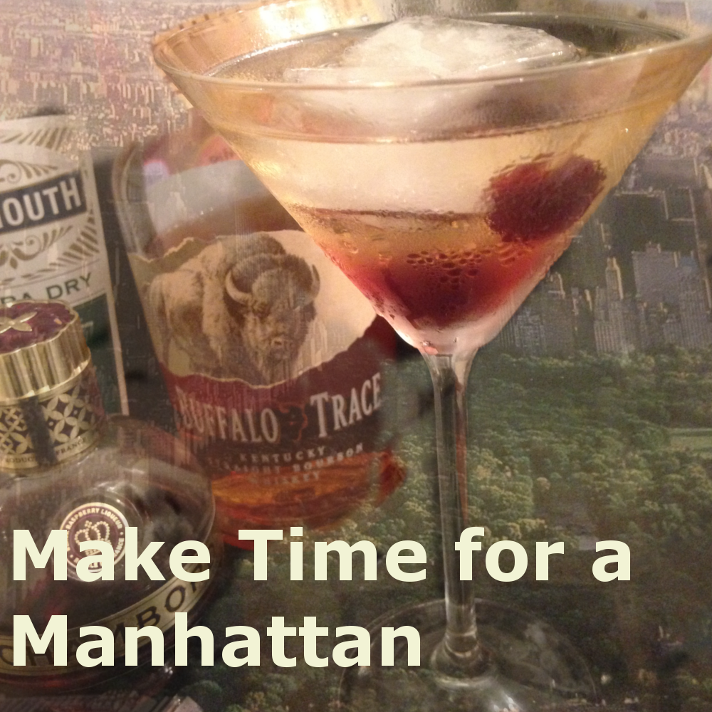 Make Time For A Manhattan Aperitif Cocktail