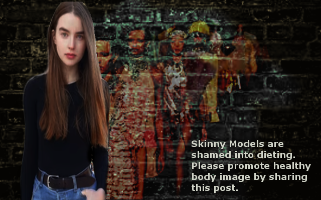 Ultra Thin Fashion Models